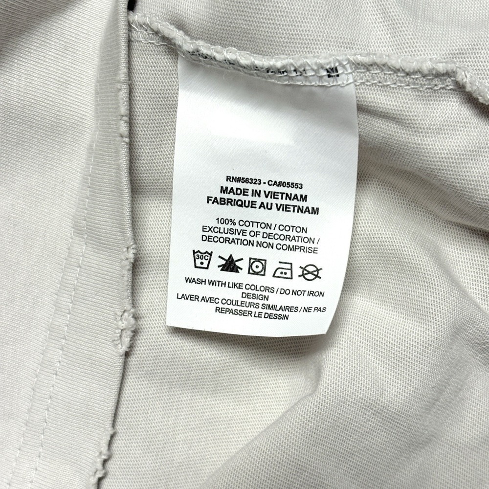 NIKE AIR JORDAN X Union LA Logo T- Shirt Adult Size Medium Gray Flight Shirt - Picture 6 of 9